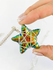 Dichroic Star Pendant