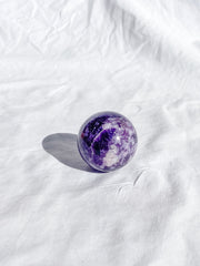 Lepidolite Sphere | Medium