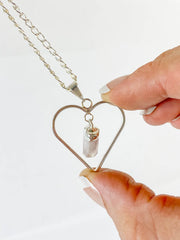Love Crystals Pendant Selenite