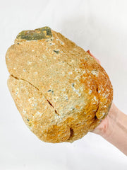 Blue Agate and Died Quartz Geode 3.9kg