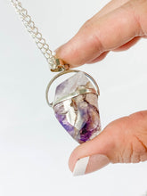 Amethyst Elestial Medium Pendant