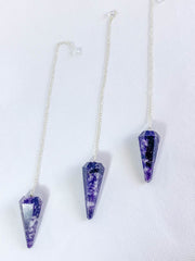 Lepidolite Pendulum