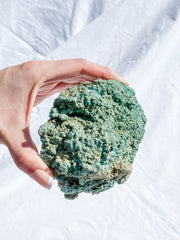 Green Heulandite Cluster 460g