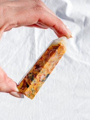 Crazy Lace Agate Polished Point 83g