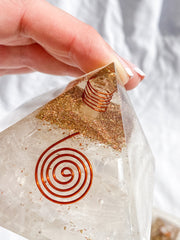 Orgonite Pyramid Selenite