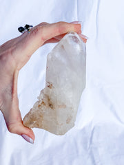 Himalayan Quartz Natural Point with Inclusions 273g