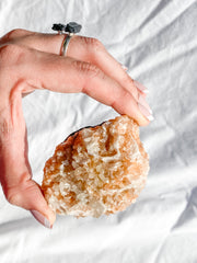 Heulandite Mineral Specimen 153g