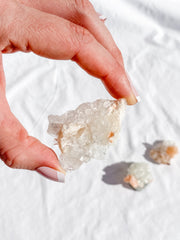 Apophyllite and Stilbite Cluster | Small