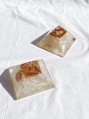 Orgonite Pyramid Selenite