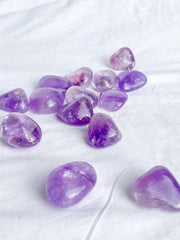 Amethyst Light Tumbles | Medium