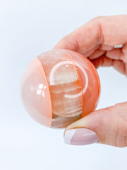 Onyx Orange Sphere | Large