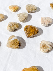 Spotted Agate Heart | Medium