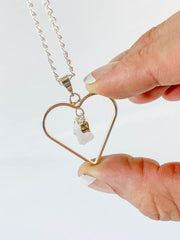 Love Crystals Pendant Rose Quartz