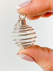 Silver Spiral Pendant