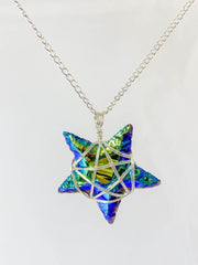Dichroic Star Pendant