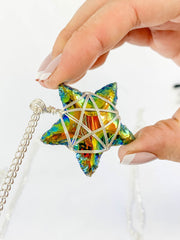Dichroic Star Pendant