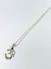 Om Amethyst Pendant