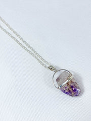 Amethyst Elestial Medium Pendant