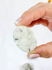 Rainbow MoonStone Worry Stone