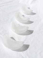 Selenite New Moon Cleansing Bowl | Large