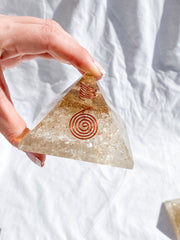 Orgonite Pyramid Clear Quartz
