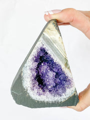 Amethyst CutBase Cluster 521g