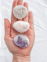 Calming Seer Trio Medium: Amethyst + Rose Quartz + Clear Quartz