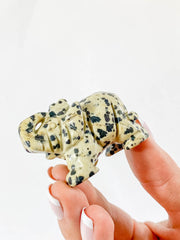 Dalmatian Jasper Carving