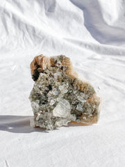 Smoky Himalayan Quartz with Inclusions CutBase Cluster 224g