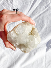 Glass Apophyllite Cluster 550g