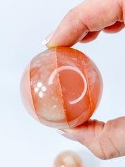 Onyx Orange Sphere | Large