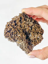 Halite Chocolate Cluster Mineral Specimen Fragile 123g