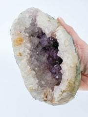 Lavender Amethyst Geode 1.2kg