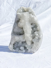 Chalcedony with Apophyllite CutBase Cluster 2.4kg