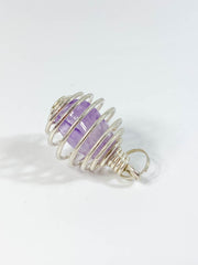 Silver Spiral Pendant