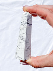 Howlite Polished Point 103g
