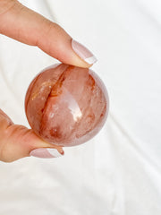 Fire Quartz Sphere | Medium