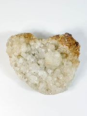 Apophyllite Cluster with Inclusions Heart 605g