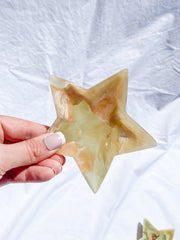Green Onyx Star Bowl | Large