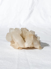 Smoky Himalayan Quartz Cluster with Inclusions 195g