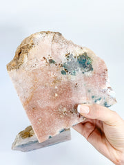 Pink Amethyst Bookend 4.4kg