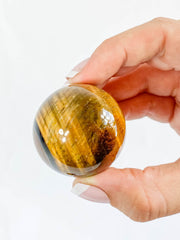 Tiger Eye Sphere | Medium