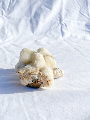 Coral Quartz Mineral Specimen Cluster 377g