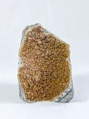 Caramel Amethyst CutBase Cluster 346g