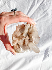 Himalayan Quartz Cluster with Inclusions 292g