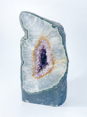 Amethyst with Cacoxenite and Quartz Geode Statement Piece 6.7kg