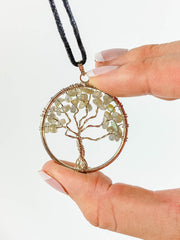 Tree of Life Pendant Labradorite