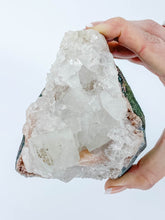 Apophyllite with Pink Heulandite Inclusions 882g
