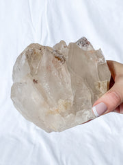 Himalayan Quartz CutBase Cluster with Inclusions 1.3kg