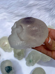 “Candles n Dreams” Skull with Mixed Crystals Soap